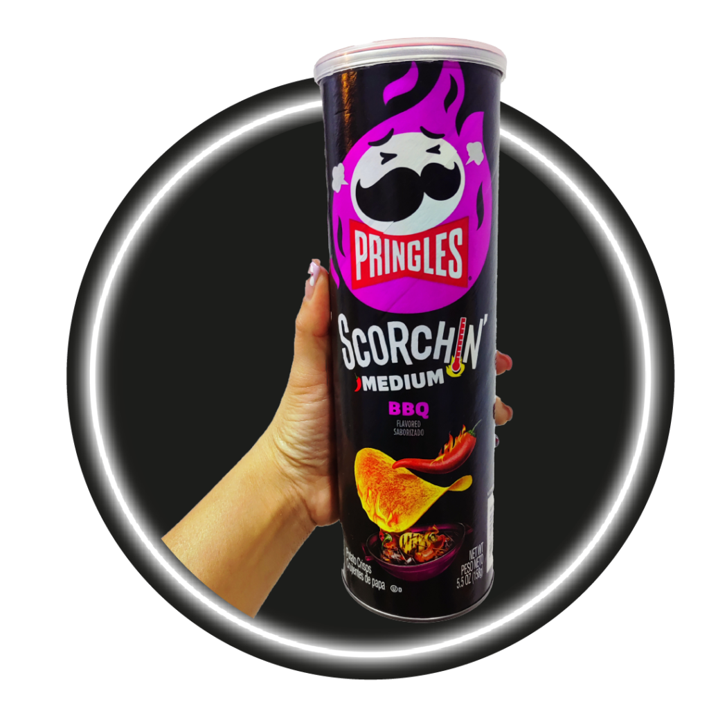 Pringles Scorchin' BBQ Medium